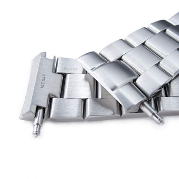 세이코 터틀 SRP773 SRPE05 SRP779 SRPA21, Super-O 나사 링크용 MiLTAT 22mm 시계 밴드