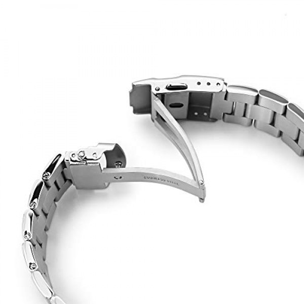 세이코 터틀 SRP773 SRPE05 SRP779 SRPA21, Super-O 나사 링크용 MiLTAT 22mm 시계 밴드