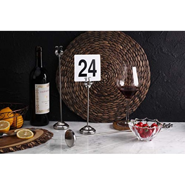 New Star Foodservice 23053 1-100 양면 테이블 번호, 4