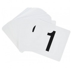 New Star Foodservice 23053 1-100 양면 테이블 번호, 4