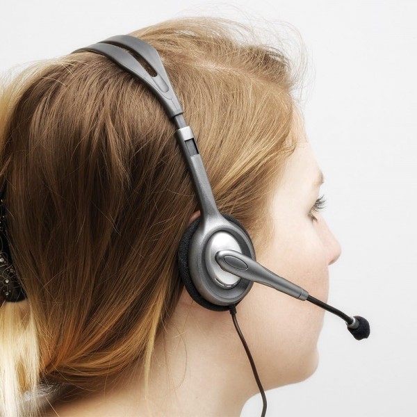 붐 마이크가 장착된 로지텍 H111 3.5mm 아날로그 스테레오 헤드셋, Schwarz