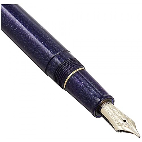 세일러 만년필 프로 핏 라이트 골드 트림 샤이닝 블루 볼드 11-1038-640