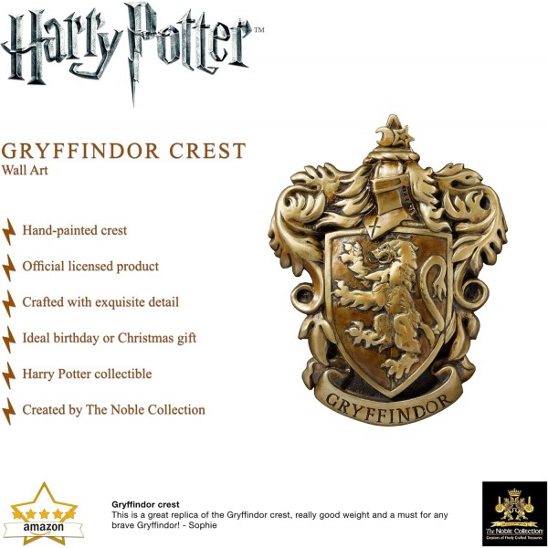 The Noble Collection Gryffindor House Crest, 브론즈