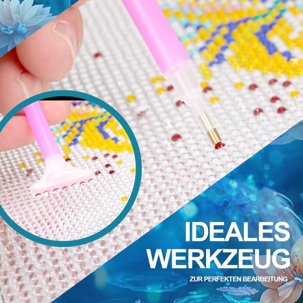 Hjjdiyes 다이아몬드 페인팅 성인 동물 여우 - 5D 다이아몬드 페인팅 XXL 40X50CM - Aapxi 다이아몬드 페인팅 여우 어린이 소녀 - 다이아몬드 페인팅 대형 동물(40x50cm)