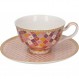 Maxwell & Williams HV0118 Teas & C's Kasbah Tea Cup and Saucer Set in Gift Box, Porcelain, Rose, 200ml Rose Single