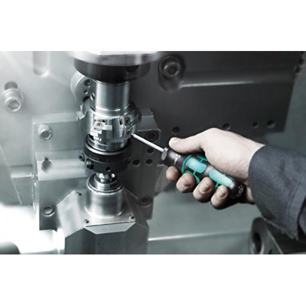 Wera 05027930001 Kraftform 300 TX 토크 표시기 Torx 스크루드라이버, TX6 헤드, 65mm 블레이드 길이