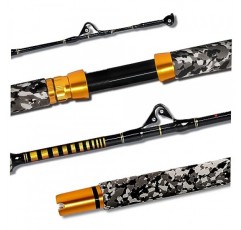 Fiblink 1피스 바닷물 해양 트롤링 로드 6피트 빅 게임 로드 기존 보트 낚시대