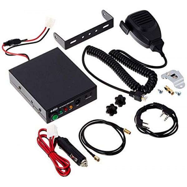 VHF(136-174MHz), 20-40W 출력(2-6W 입력), 아날로그 및 디지털 모드용 BTECH AMP-V25 증폭기, 모든 휴대용 라디오와 호환 가능: BTECH, BaoFeng, Kenwood, Yaesu, ICOM, Motorola