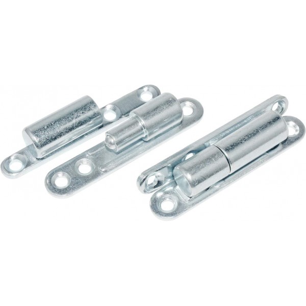 Hettich 나사 고정용 리노베이션 테이프 2개, ø15 x 83.5 mm 아연도금강, 9130290