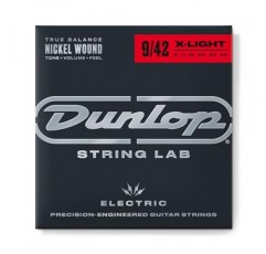 JIM DUNLOP DEN0942 니켈 감긴 일렉트릭 기타 현, 조명, .009–.042, 6현/세트