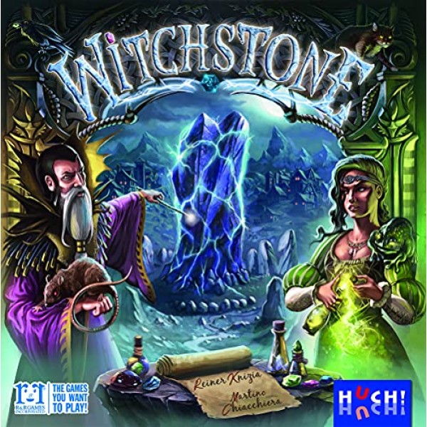 R&R Games Witchstone, 전략 게임, 가족 보드 게임, 어린이, 청소년 및 성인을 위한 전략 게임, 가족의 밤을 위한 보드 게임