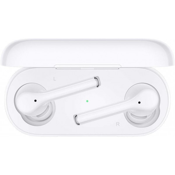 Huawei Freebuds3i 지능형 잡음 제거 기능이 있는 진정한 무선 인이어 헤드폰, 어댑터 포함 Huawei AP52, 세라믹 화이트 [이탈리아어 버전]