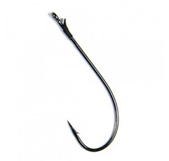 Roboworm GA4/0 리바브 가마카츠 후크, 사이즈 4/0, 블랙 니켈 마감