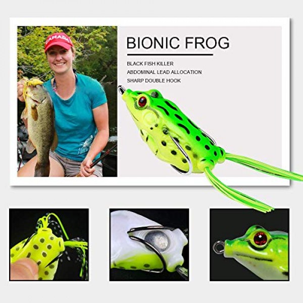 Ewolee 141 조각 낚시 미끼, 미끼 예술 미끼 세트, 낚시 미끼 세트, 파이크, 송어, 잰더, 농어용 낚시 액세서리