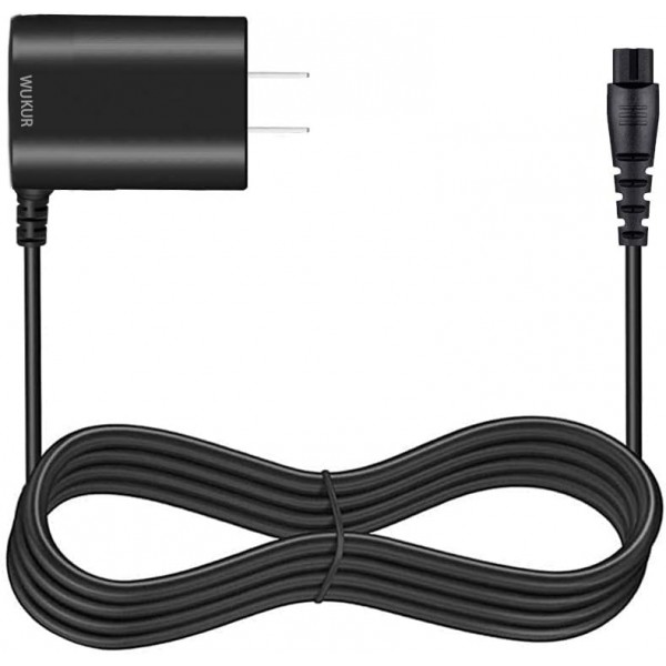 Wahl Color Pro 무선 충전식 헤어 클리퍼 및 트리머 전원 코드용 WUKUR 충전기 교체 Wahl 모델 9649, UL 등록, 6.6FT 포드 코드와만 호환 가능