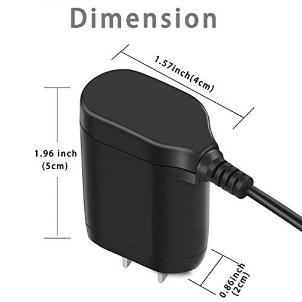 Wahl Color Pro 무선 충전식 헤어 클리퍼 및 트리머 전원 코드용 WUKUR 충전기 교체 Wahl 모델 9649, UL 등록, 6.6FT 포드 코드와만 호환 가능