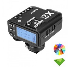 Fuji Fujifilm용 Godox X2T-F TTL 무선 플래시 트리거, 1/8000s HSS Bluetooth 연결은 앱 컨트롤러, TCM 기능, 5개의 별도 그룹 버튼, 새로운 핫슈 잠금, 새로운 AF 보조광을 지원합니다.