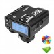 Fuji Fujifilm용 Godox X2T-F TTL 무선 플래시 트리거, 1/8000s HSS Bluetooth 연결은 앱 컨트롤러, TCM 기능, 5개의 별도 그룹 버튼, 새로운 핫슈 잠금, 새로운 AF 보조광을 지원합니다.