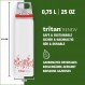 SIGG - Tritan 물병 - Total Clear ONE - 탄산 음료에 적합 - 식기세척기 사용 가능 - 누출 방지 - 가벼운 깃털 - 긁힘 방지 - BPA 프리 - 0.75L Tritan Renew Red