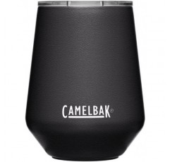 CAMELBAK 남녀공용-성인 와인 텀블러, SST 진공 단열, 12OZ, 블랙 2020 Trinkflasche, 350ML Schwarz