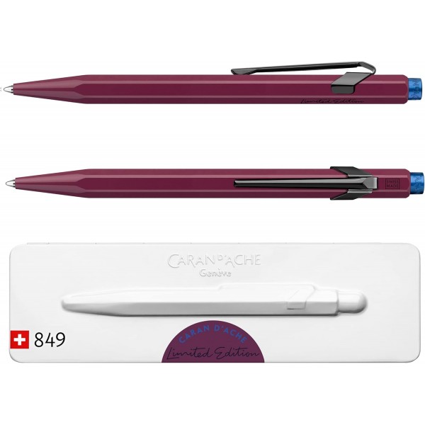 Caran d'Ache 보르도 리미티드 에디션 볼펜 멀티컬러, einheitsgröße Single