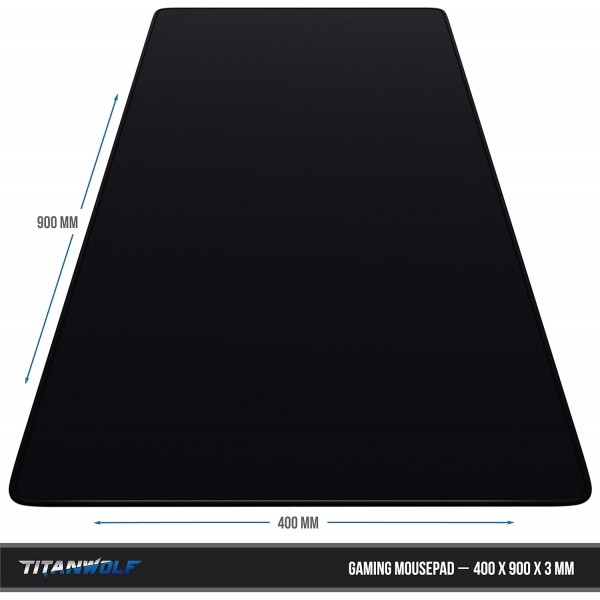 JBL Tune 510BT - 블랙 색상의 Bluetooth 오버이어 헤드폰 - 핸즈프리 기능 및 CSL 컴퓨터가 있는 접이식 헤드폰 - XXL Speed ​​Gaming Titanwolf 마우스 패드 블랙 900 x 400mm - XXL 마우