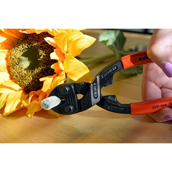 KNIPEX - 71 01 200 도구 - CoBolt 컴팩트 볼트 커터(7101200), 8인치
