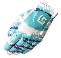 Uther 남성용 DURA 골프 장갑 - 내구성이 뛰어나고 편안하며 지퍼 파우치가 포함된 맞춤형 핏 - 남성용 왼손(왼손잡이 골퍼용), 중/대형 사이즈, 90년대 컵 프리