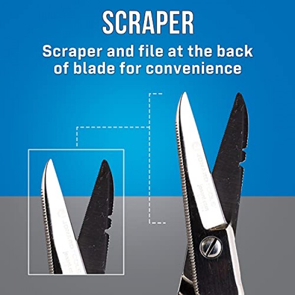 Jonard Tools ES-1964 스테인리스 스틸 전기 가위, 고강도 용도