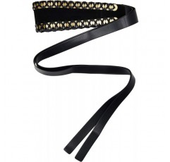 PINKO 여성용 니트리토 벨트 L Z99_블랙 리무진