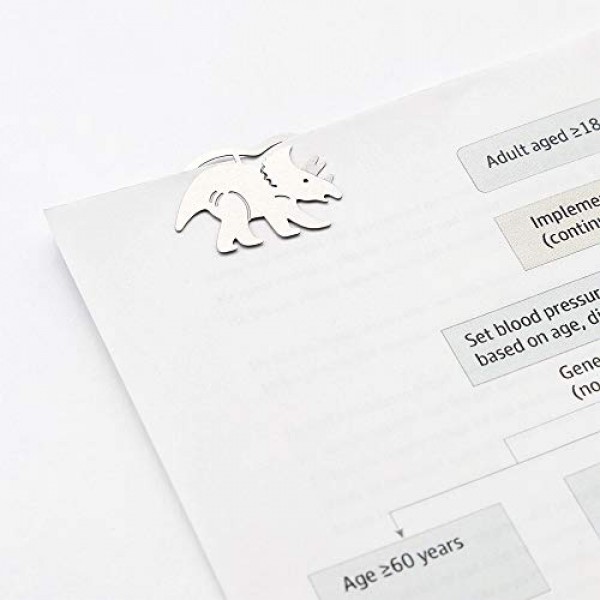 미도리 43363006 에칭 클립 공룡 패턴