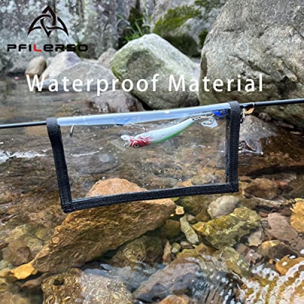 낚시 미끼 랩 12PCS 투명 투명 PVC 낚시 미끼 커버는 어린이 애완 동물과 어부를 날카로운 후크에서 안전하게 보호합니다. 투명 미끼 낚시 미끼 후크 보관함 6L+6M