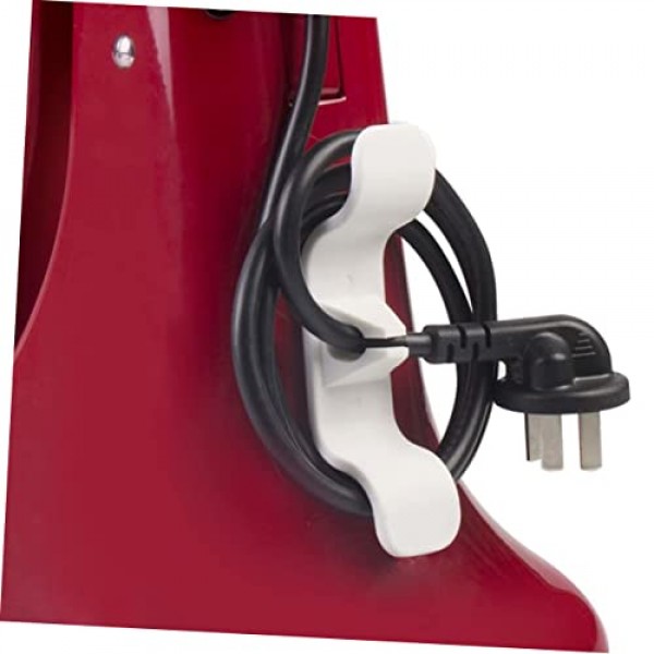 Hohopeti 6개 주방 전선 스틱 가전제품 래퍼 홈 관리 보관 정리함 케이블 홀더용 랩 와이어 자체 접착 코드 키퍼 가전제품 Hider Organizer Router