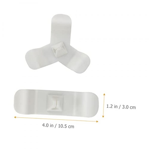 Hohopeti 6개 주방 전선 스틱 가전제품 래퍼 홈 관리 보관 정리함 케이블 홀더용 랩 와이어 자체 접착 코드 키퍼 가전제품 Hider Organizer Router