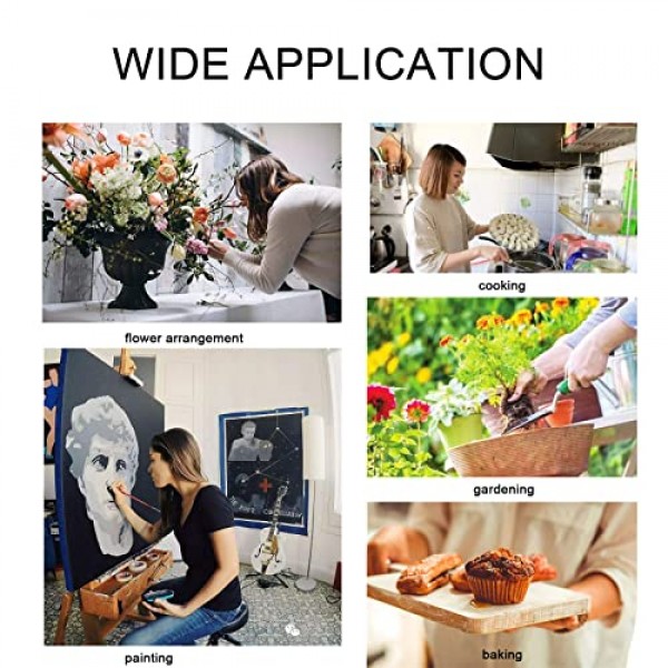 ZQFFB Pinafore 포켓이있는 여성용 크로스 백 앞치마 작업용 일본 작업복 원예 요리 그림 베이킹