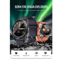 Jpantech Smartwatch, 피트니스 트래커 스마트 시계 IP68 방수 피트니스 시계(심박수 모니터 포함) 보수계 단계 카운터 수면 모니터 스톱워치 for Men Women for iPhone Android Phone (