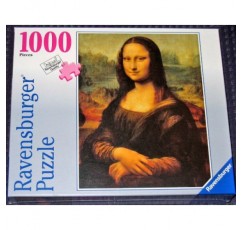 레오나르도 다 빈치의 Ravensburger 모나리자 1000 PC 직소 퍼즐