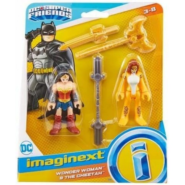 Fisher-Price ENVI 피셔 프라이스 DC 슈퍼 프렌즈 배트맨 Imaginext(원더 우먼 + 치타)