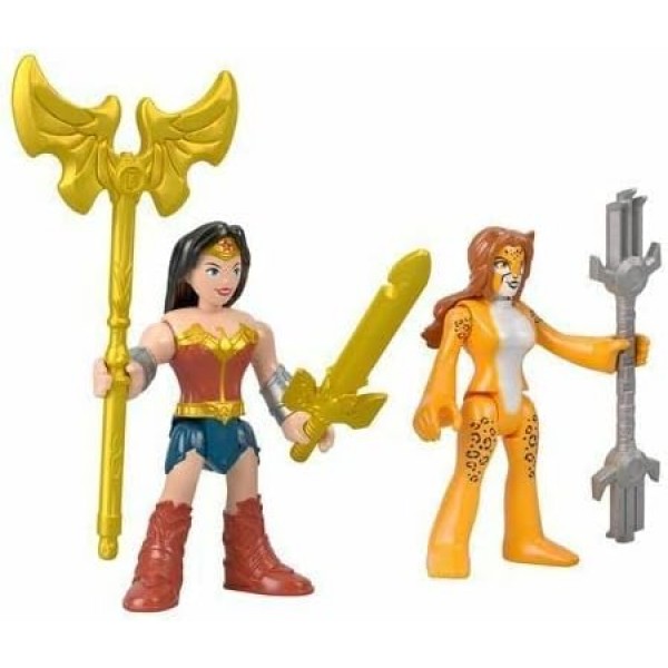 Fisher-Price ENVI 피셔 프라이스 DC 슈퍼 프렌즈 배트맨 Imaginext(원더 우먼 + 치타)