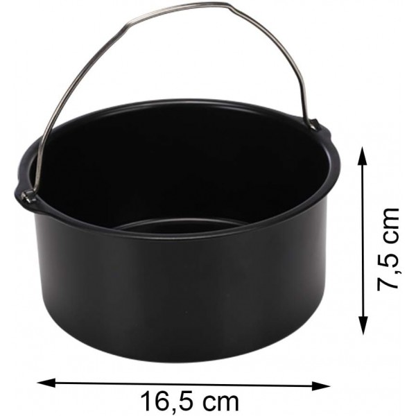 케이크 몰드 Ø 16.5 cm, 열풍 튀김기용 액세서리 Digital Aerofryer 182021, 케이크 팬