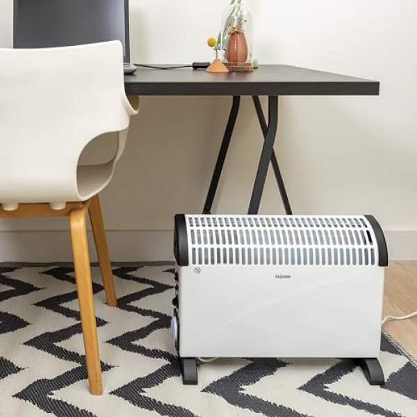 Tristar 전기 대류 히터 - 3가지 가열 수준 및 터보 기능 - 타이머 - 2000W - KA-5914