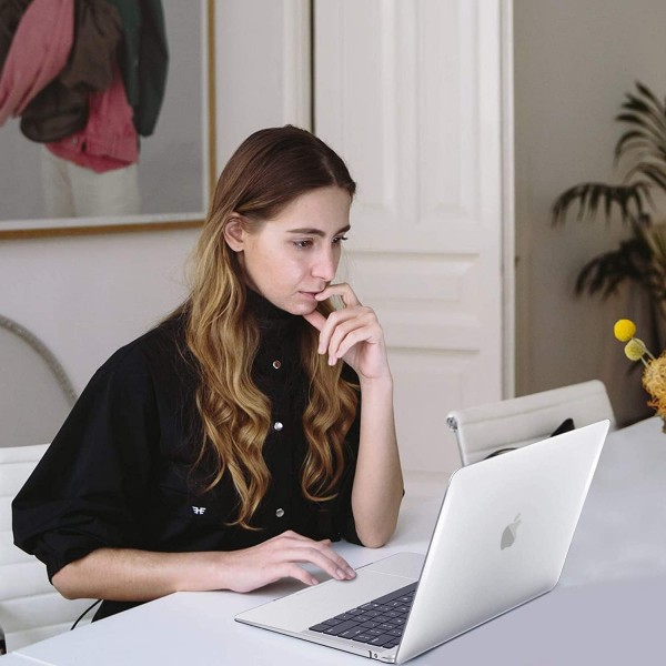 MacBook Air 13.6 인치 2023 2022 M2 A2681과 호환되는 ZAOJUP 케이스, Liquid Retina 디스플레이 터치 ID, MacBook Air M2 케이스용 슬림 플라스틱 하드 쉘 케이스 + 키보드 커버, Crystal Clear