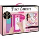 Make It Real Juicy Couture 패션 익스체인지 - 아동용 패션 디자인 키트 - 스크래치 플레이트, 스티커, 색연필 등이 포함된 아트 세트 - 소녀들을 위한 선물