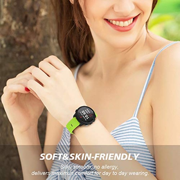 Garmin Forerunner 245 밴드 Forerunner 55 밴드용 NotoCity, Galaxy Watch 5/5 Pro Galaxy Watch 4 Vivoactive 3 Vivoactive 5 밴드용 20mm 교체 밴드