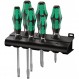 Wera Tools 05007681001 334/355 SK/6 LASERTIP 랙 세트, 단일 크기, 다중