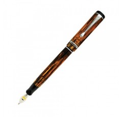 Conklin Duragraph 앰버 만년필, Med Nib - 어떤 경우에도 저널링, 사인 및 기억에 남는 선물을 위한 고급 펜