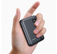 AINOPE 휴대용 충전기 가장 작은 10000mAh 전원 은행 USB C 미니 휴대용 충전기 PD 20W 고속 충전 휴대용 배터리 충전기 iPhone 15 Pro Max 14 iPad Samsung용 삼중 출력 전화 충전기