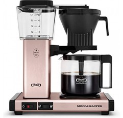 Moccamaster 53935 KBGV 셀렉트 10컵 커피 메이커, 로즈 골드, 40 온스, 1.25l
