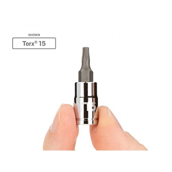 TEKTON 1/4인치 드라이브 x T6 Torx 비트 소켓 | SHB04206