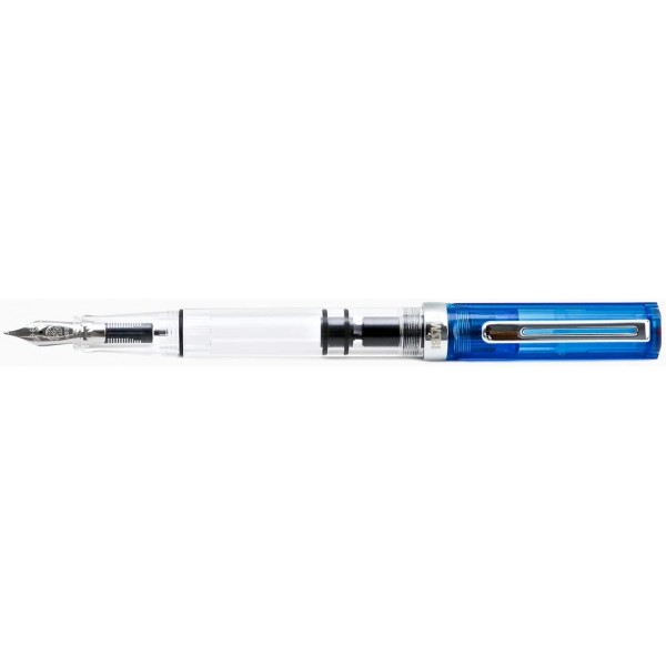 Twsbi Eco Trans Blue Füllfederhalter M 투명 블루